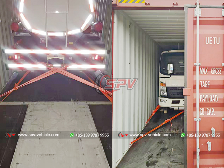 1 Unit of Howo Fuel Delivery Truck Exported to Jamaica